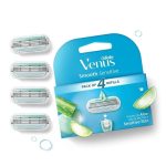 Gillette Venus Smooth Women's Razor Blades - 4 Refills