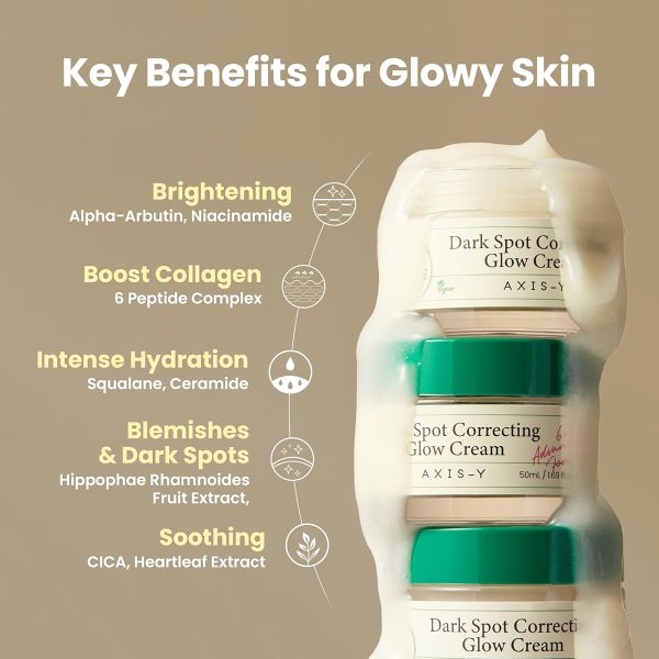 Axis-Y Dark Spot Correcting Glow Cream 50ml - Image 5