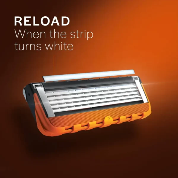 Gillette Fusion 5 Razor with Styling Black Blade & 5 Diamond Like Coated Blades - Image 6