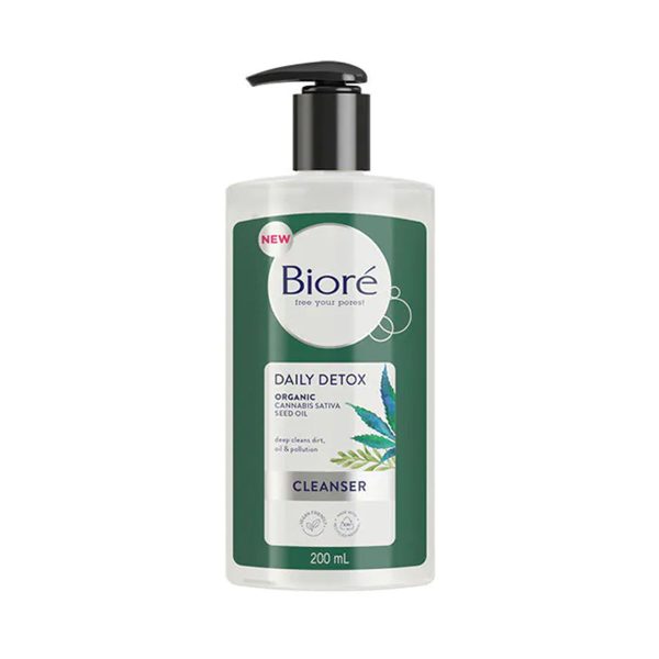 Biore Daily Detox Cleanser Face Wash 200ml - Image 2
