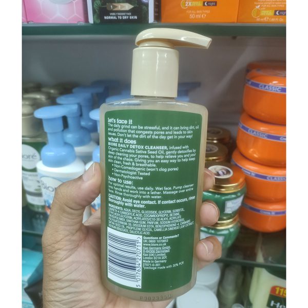 Biore Daily Detox Cleanser Face Wash 200ml - Image 5