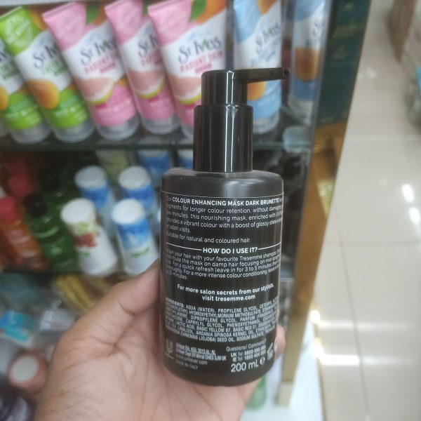 Tresemme Colour Enhancing Mask Dark Brunette - 200ml - Image 3