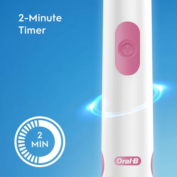 Oral-B Revolution Battery Toothbrush,(White) - Image 3