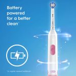 Oral-B Revolution Battery Toothbrush,(White) - Image 4