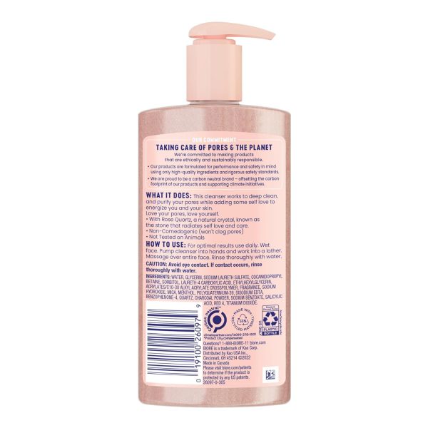 Biore Purify & Reset Daily Cleanser 200ml - Image 2