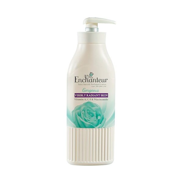 Enchanteur Gorgeous Satin Smooth Perfumed Body Lotion 500ml - Image 1