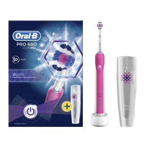 Oral-B Pro 680 Pink 3DWhite Electric Toothbrush