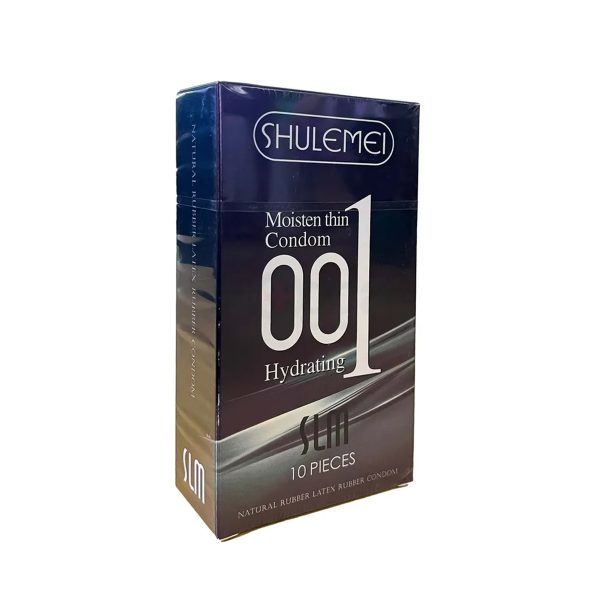 Shulemei Moisten Thin 001 Hydrating condom 10 Pcs - Image 1
