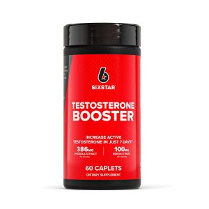 Sixstar Testosterone Booster 385 mg Rhodiola Extract, 60 Caplets