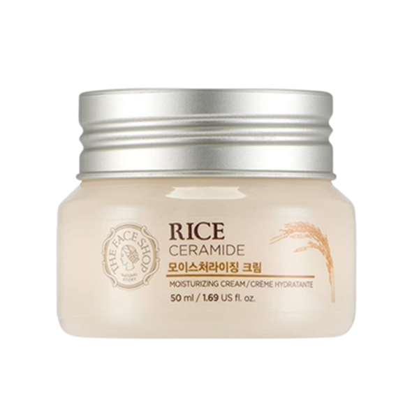The Face Shop Rice & Ceramide Moisturizing Cream 50ml - Image 1