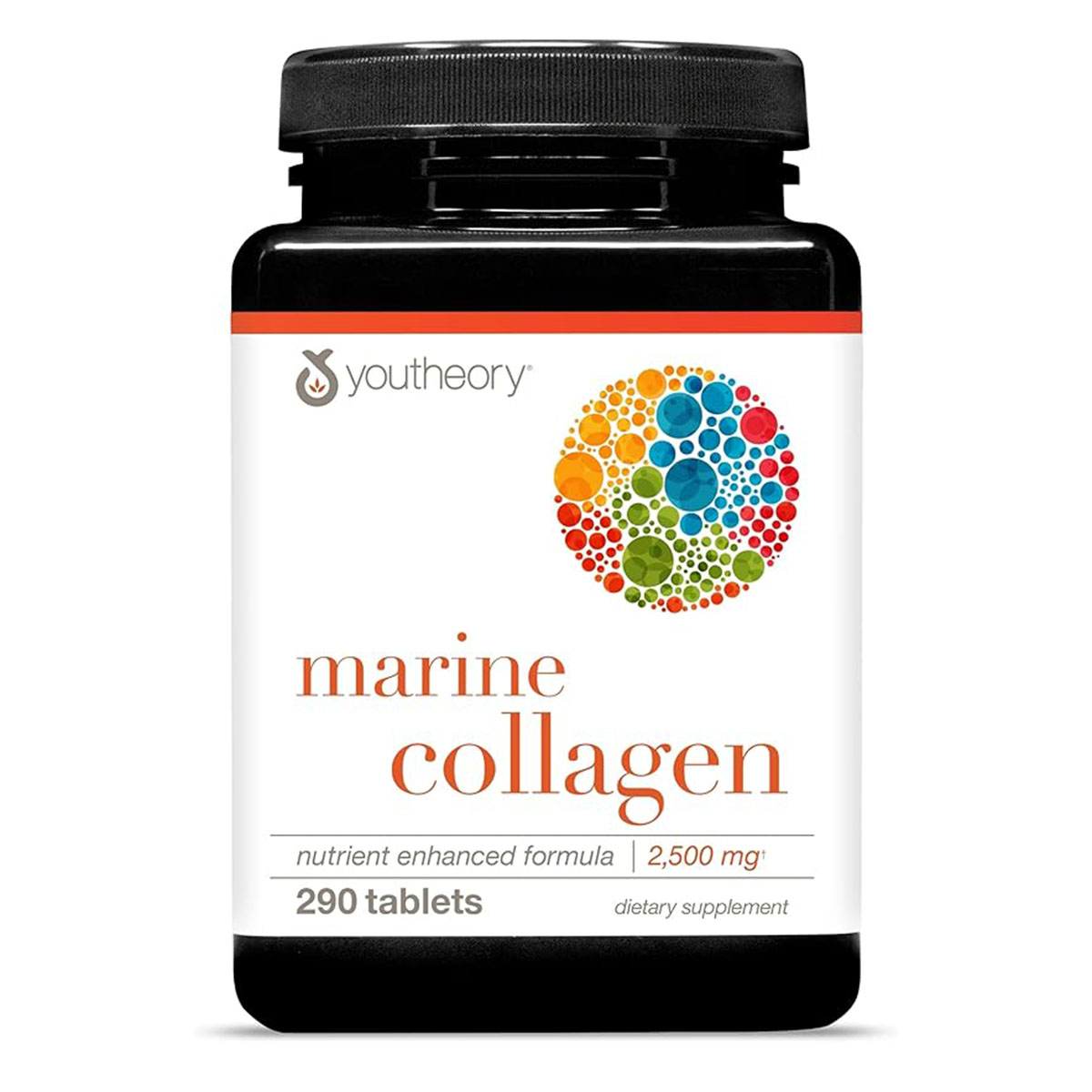 Youtheory Collagen Tablets – 290 Count, 6,000 Mg Dosage – For Health & Beauty – Exp 05/2028