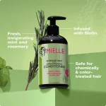 Mielle Rosemary Mint Strengthening Leave-In Conditioner -355ml - Image 4