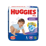 Huggies Dry Large Pant Diaper 9-14Kg - 48 Pcs