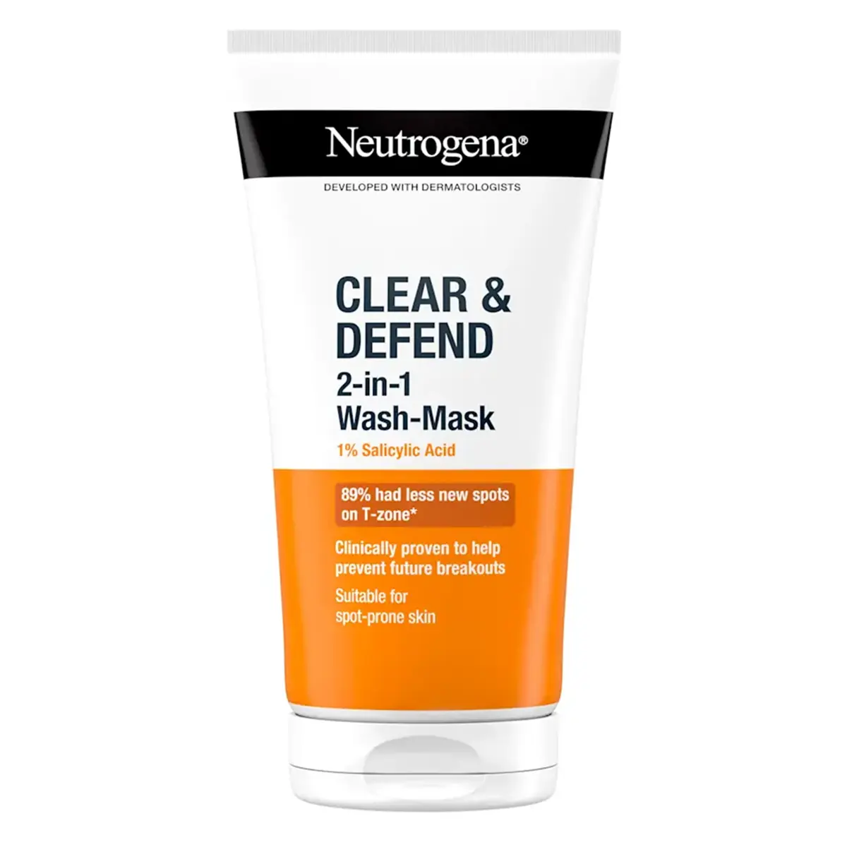 Neutrogena Clear & Defend 2 in 1 Wash-Mask (150ml) - Image 1