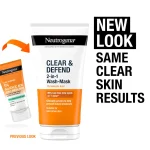 Neutrogena Clear & Defend 2 in 1 Wash-Mask (150ml) - Image 4
