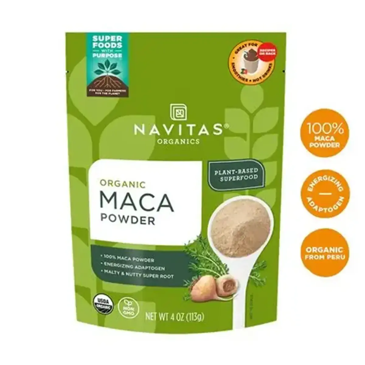 Navitas-Organics-Maca-Powder-113g Navitas Organics Maca Powder 113g - Image 1