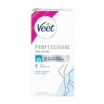 Veet Professional Wax Strips With Almond oil For Sensitive Skin (Pack Of 20 Pcs)