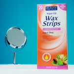 Beauty Formulas Argan Oil Wax Strips Hair Remover Legs & Body 20 Strips - Image 2