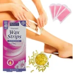 Beauty Formulas Vitamin E Hair Remover Wax Strips For Legs & Body – 40 Strips - Image 2
