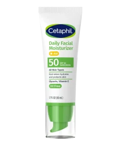 Cetaphil Daily AM Facial Moisturizer Sunscreen with SPF 50 - 50ml