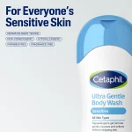 Cetaphil Ultra Gentle Sensitive Body Wash -500ml - Image 4